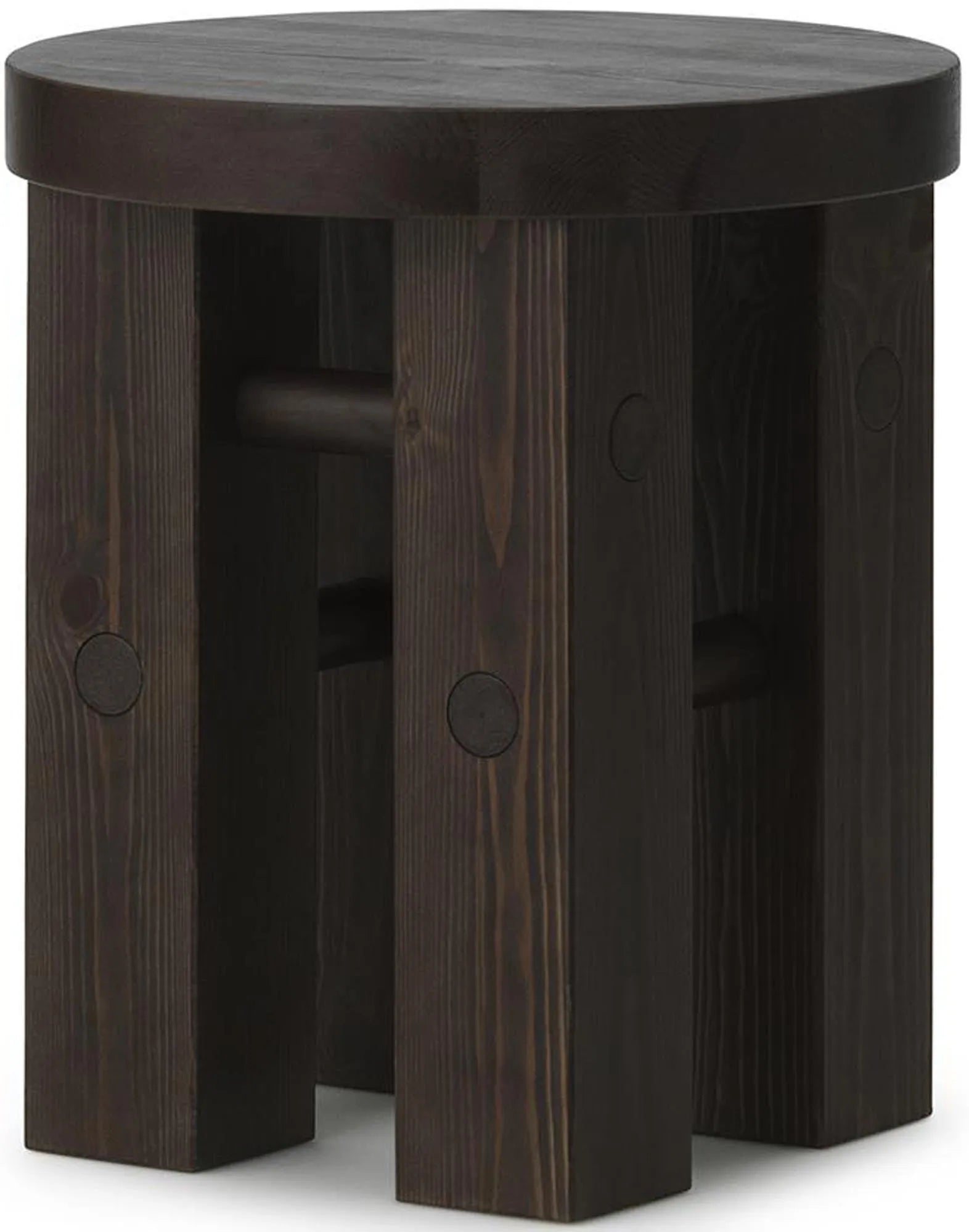 Fyr Hocker: Zeitloses Design aus umweltfreundlichem Kiefernholz.