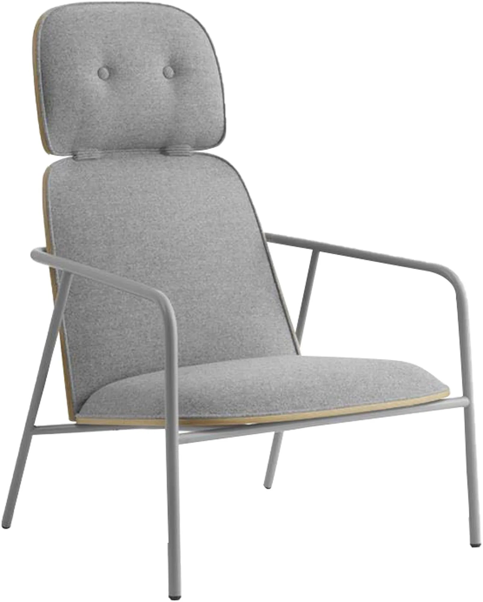 Pad Loungestuhl Eiche High - KAQTU Design