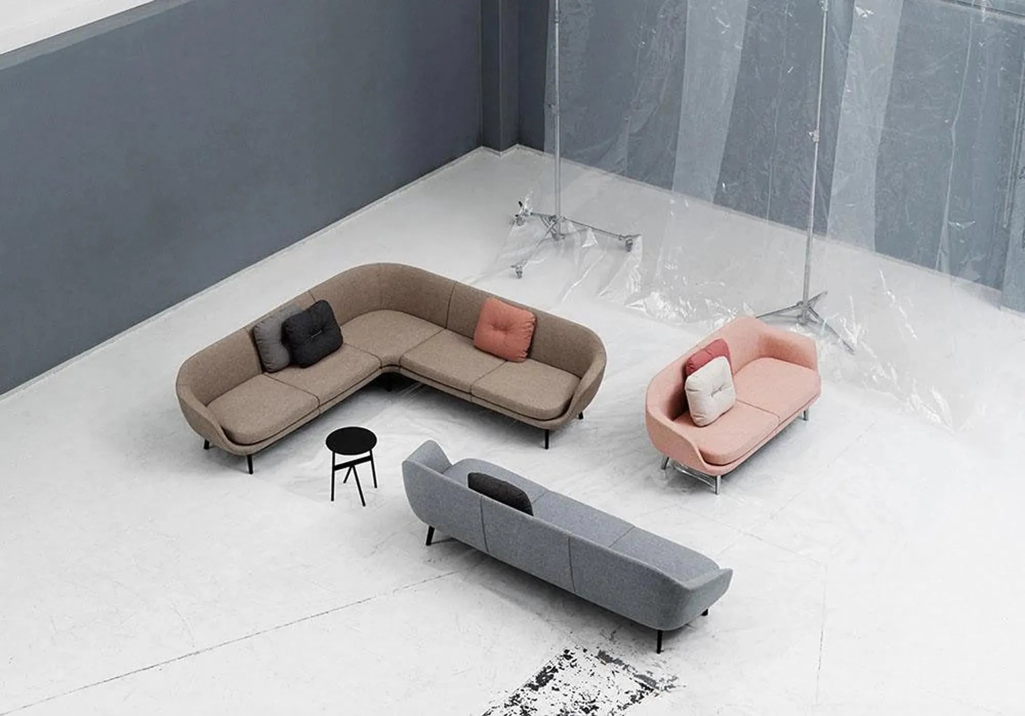 Modulares Sum Sofa 340 von Normann Copenhagen, rechts offen.