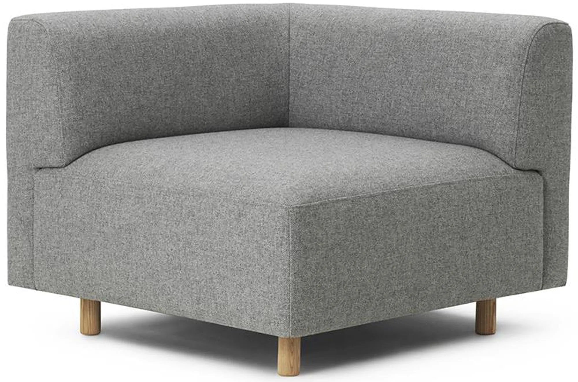 Redo Modular Sofa 150 Armlehne/Ecke in Grau / Natur präsentiert im Onlineshop von KAQTU Design AG. Modulares Sofa ist von Normann Copenhagen