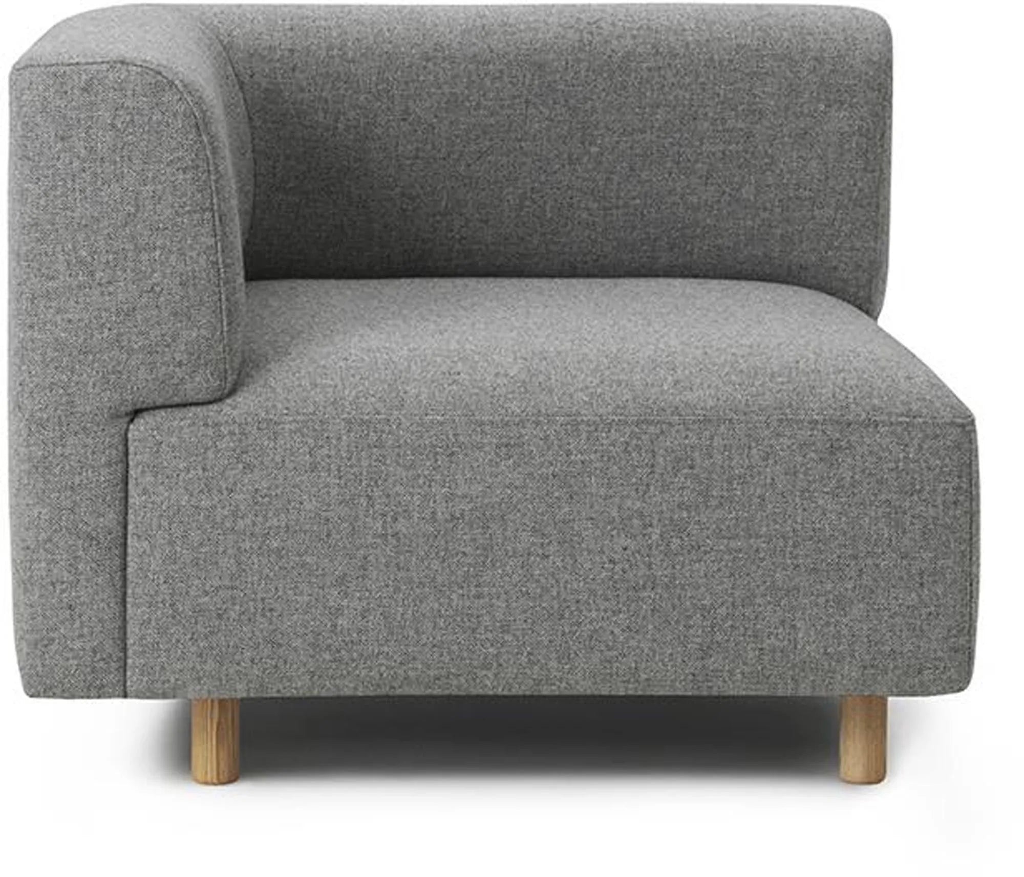 Redo Modular Sofa 150 Armlehne/Ecke in Grau / Natur präsentiert im Onlineshop von KAQTU Design AG. Modulares Sofa ist von Normann Copenhagen