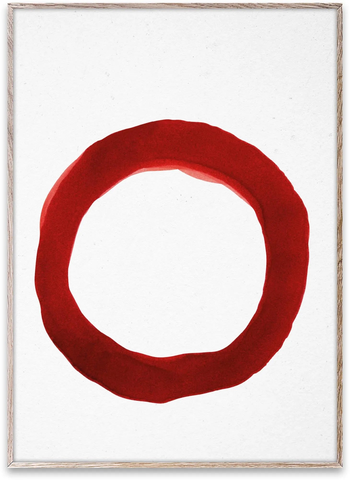 Enso - Red IV - KAQTU Design