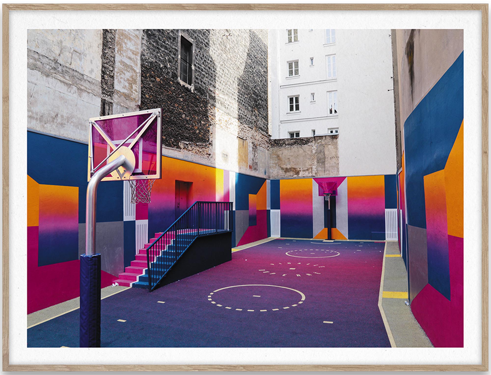 Cities of Basketball 08, Paris - KAQTU Design