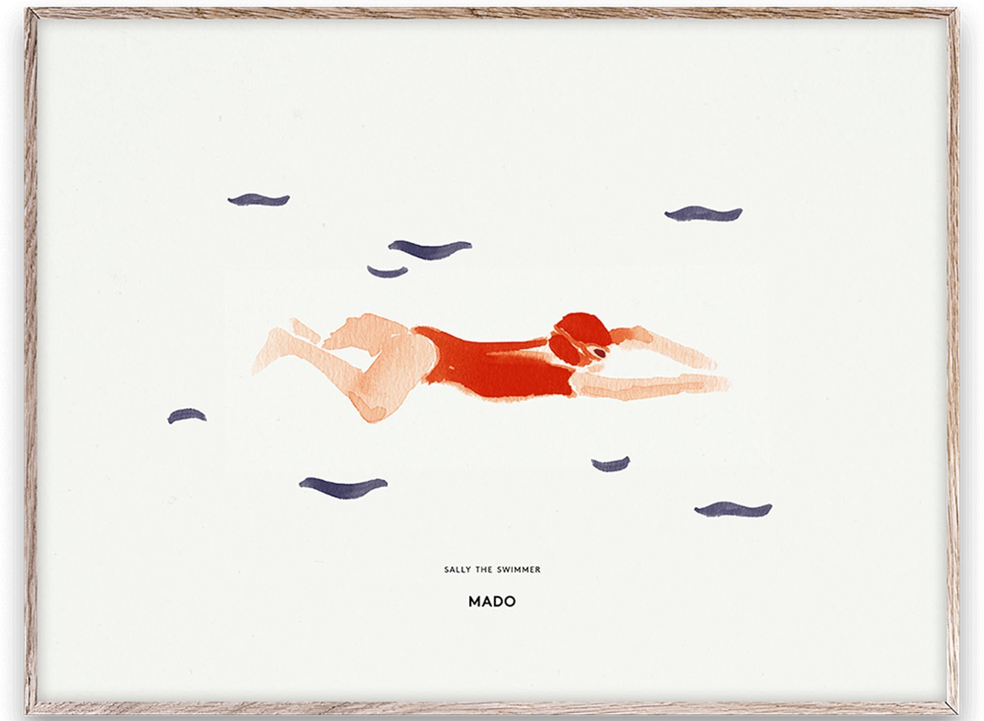 Sally the Swimmer - KAQTU Design