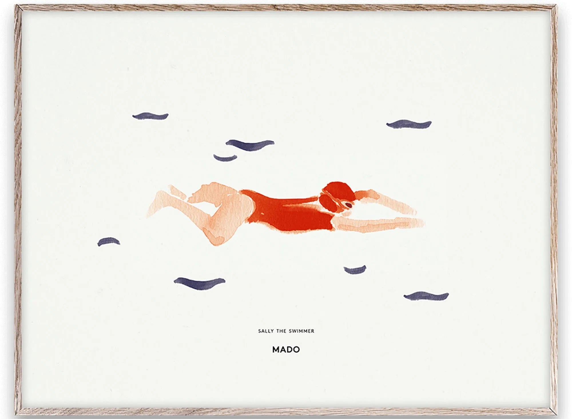 Sally the Swimmer - KAQTU Design