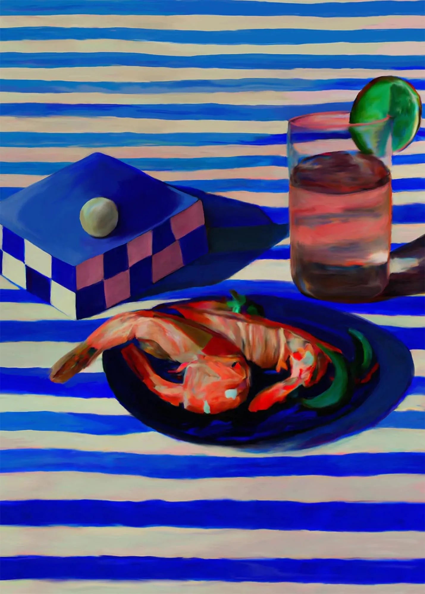 Shrimp & Stripes, Bild, KAQTU Design