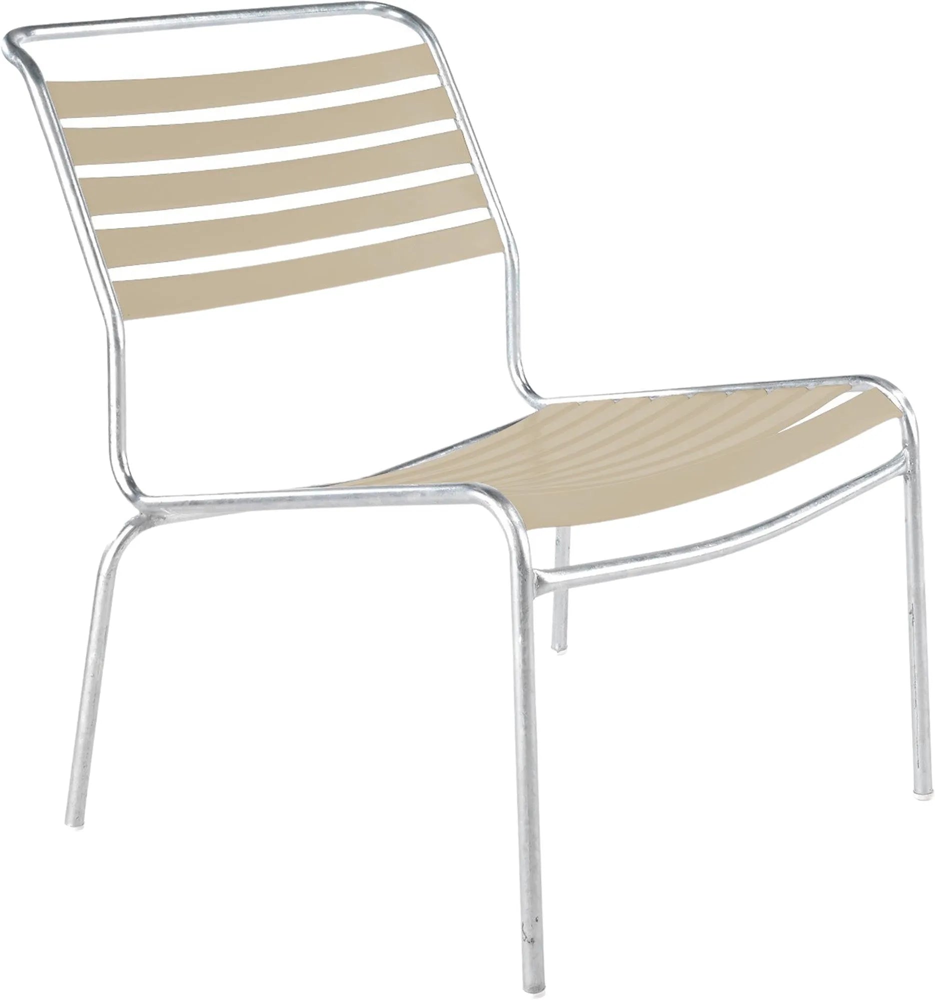 Säntis Lounger ohne Armlehne, Outdoor-Sessel, KAQTU Design