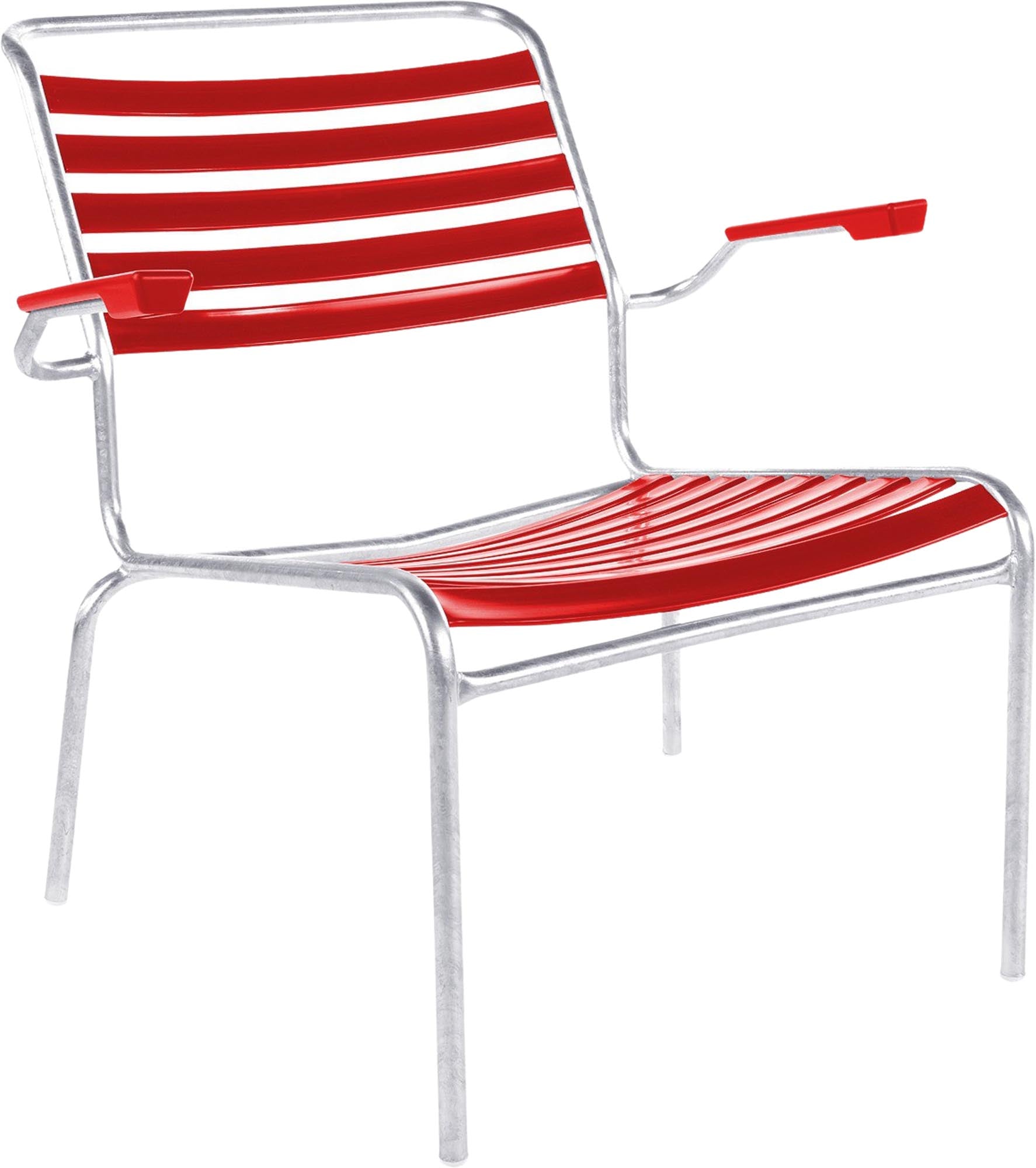 Säntis Lounger mit Armlehne