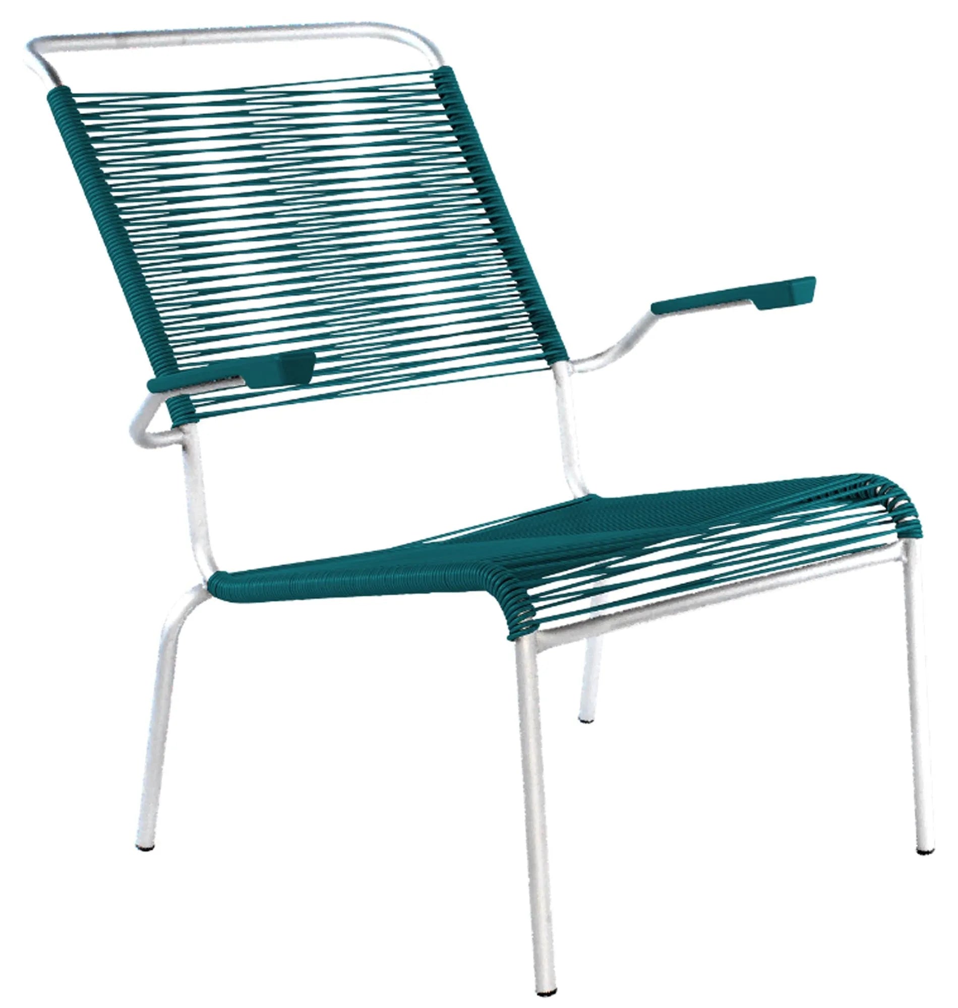 Säntis Lounger: Ergonomischer Hochlehner für stilvolle Gartenmomente.