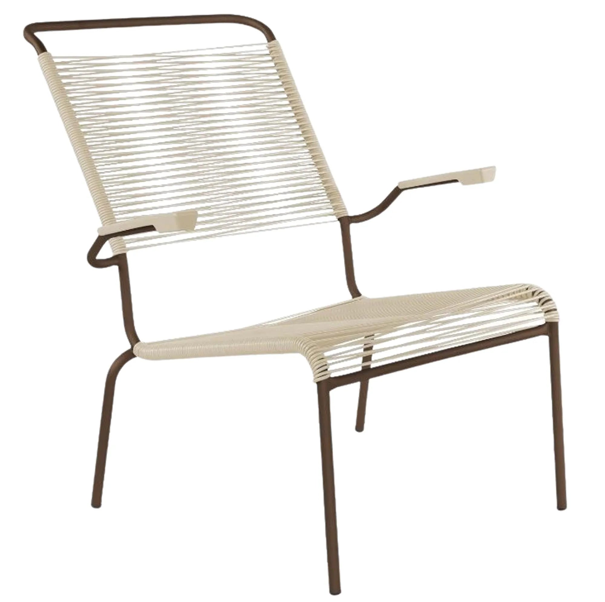 Säntis Lounger Hochlehner Spaghetti, Outdoor-Sessel, KAQTU Design