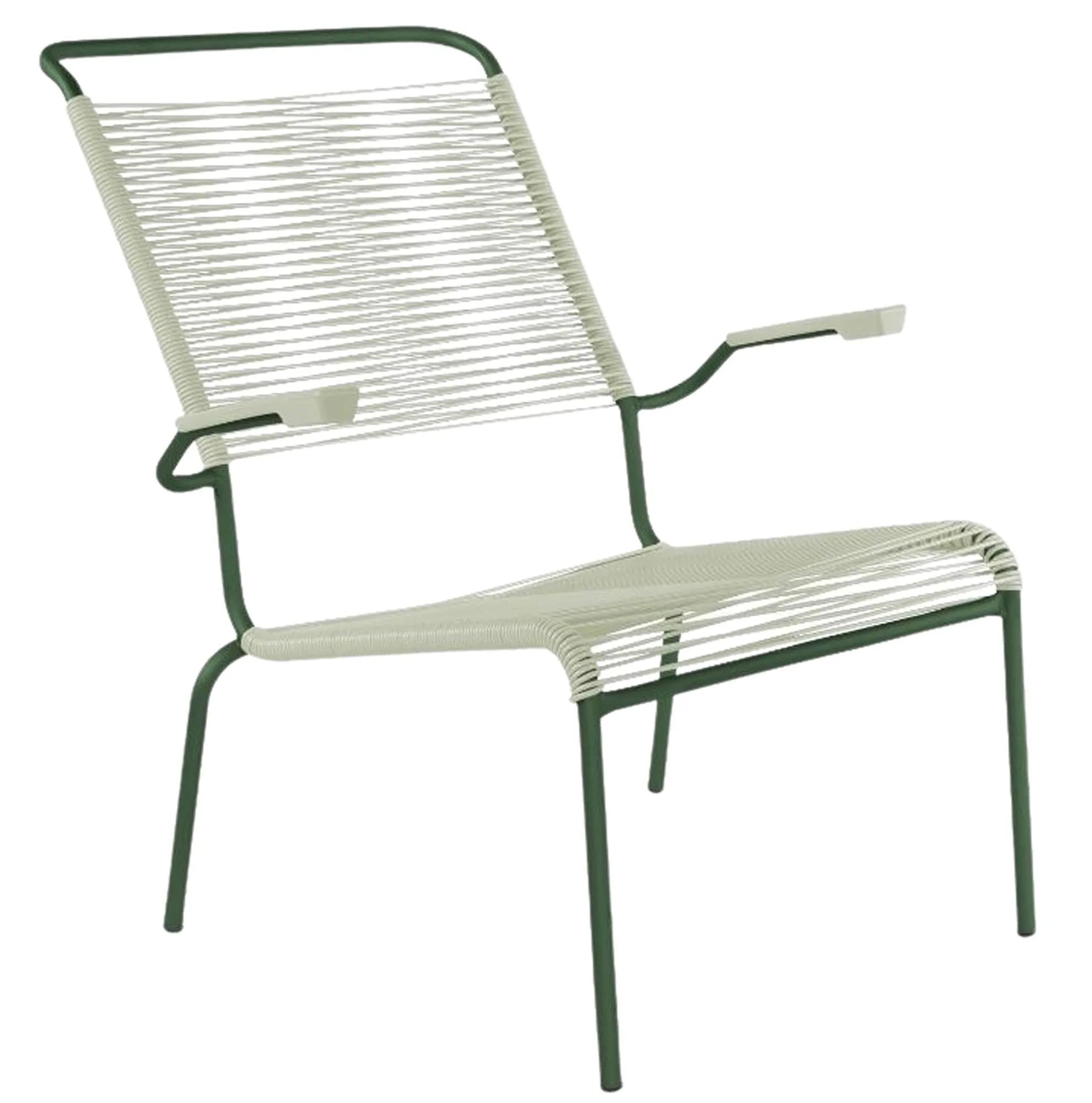 Säntis Lounger Hochlehner Spaghetti, Outdoor-Sessel, KAQTU Design