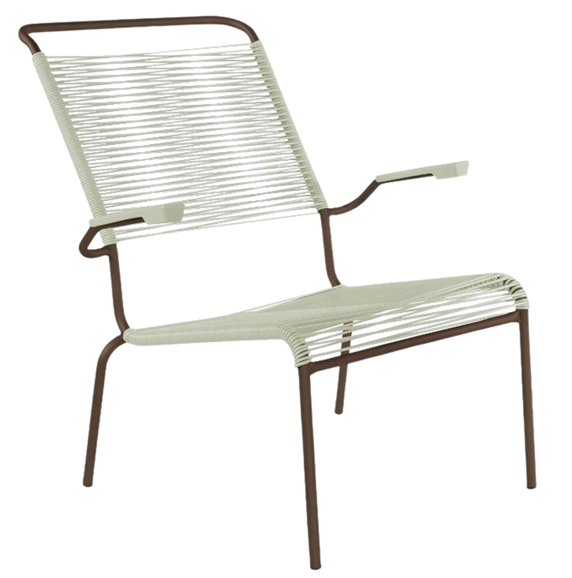 Säntis Lounger Hochlehner Spaghetti, Outdoor-Sessel, KAQTU Design