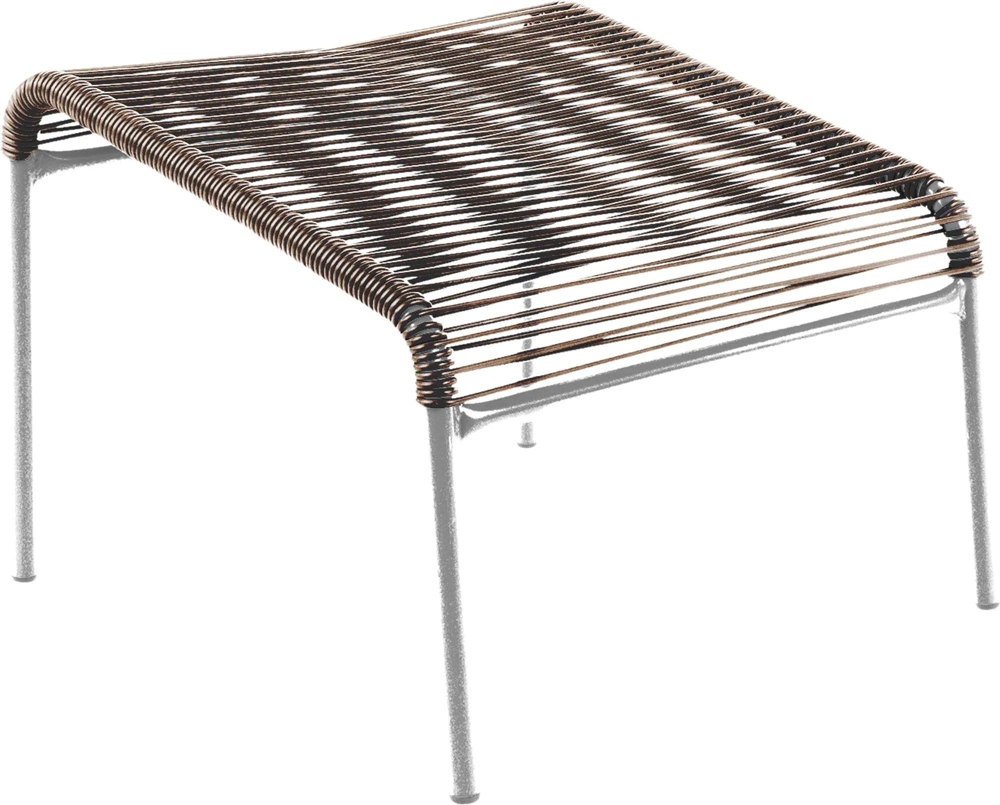 Stilvoller Hocker Lounger Spaghetti für farbenfrohe Outdoor-Oasen.