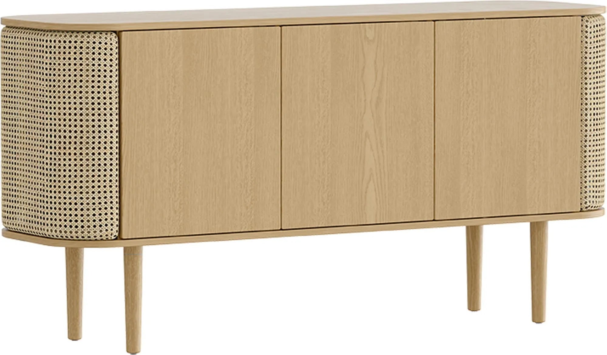 Skandinavisches Umage Sideboard mit 3 Türen für stilvolle Ordnung.