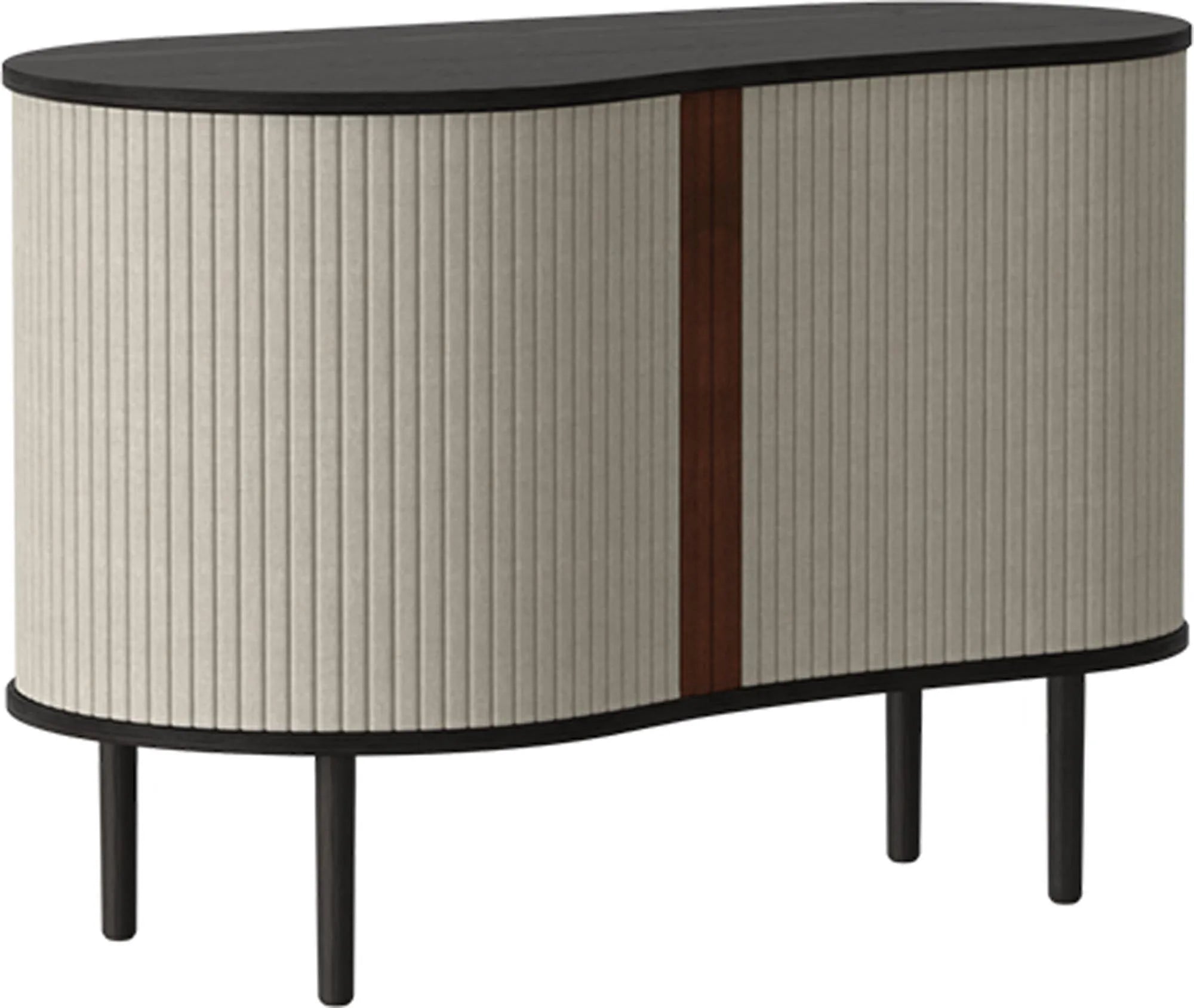 Modernes Umage Sideboard aus Eiche mit innovativem Stauraumkonzept.