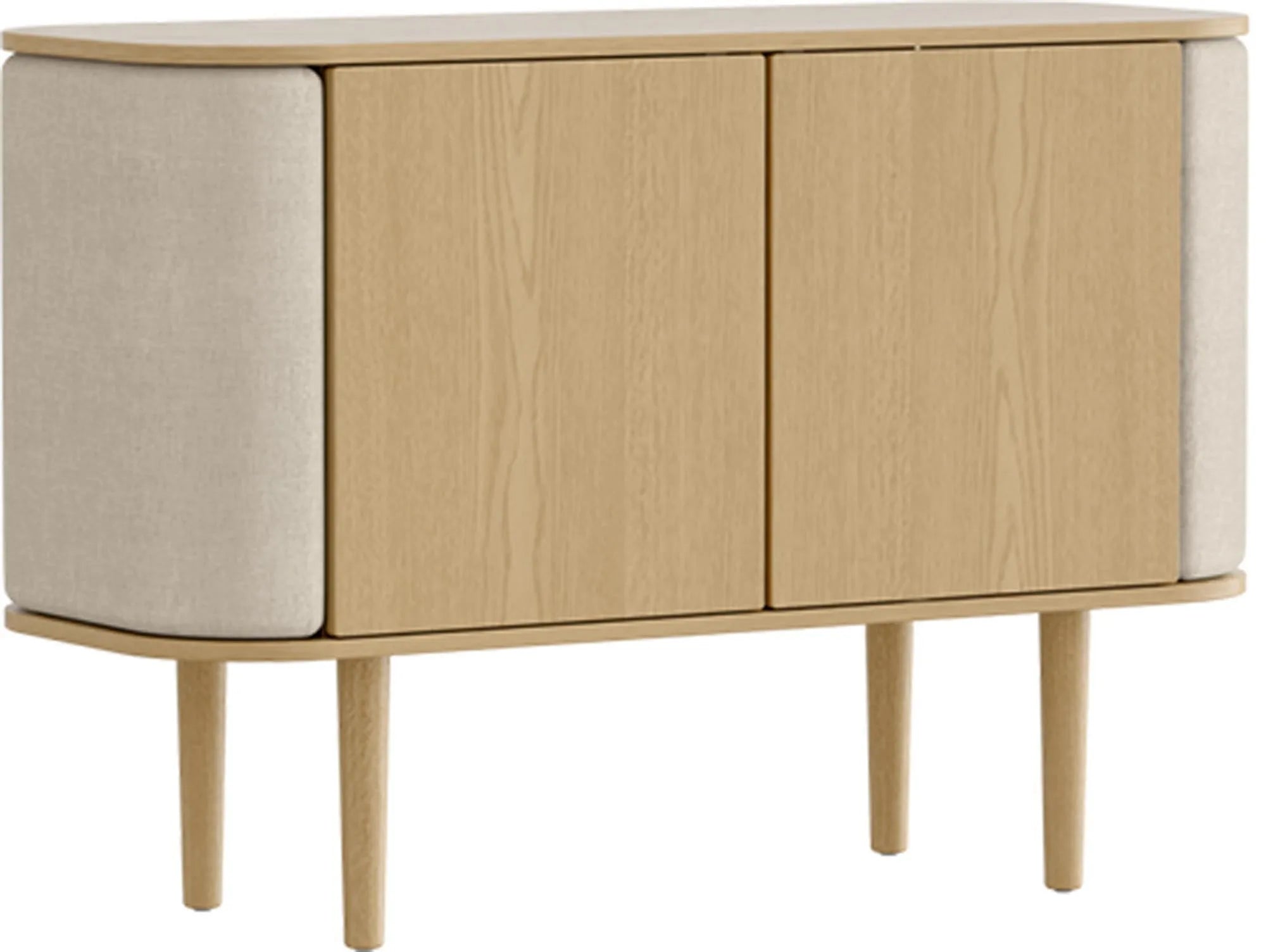 Stilvolles Umage Sideboard mit 2 Türen im modernen skandinavischen Look.