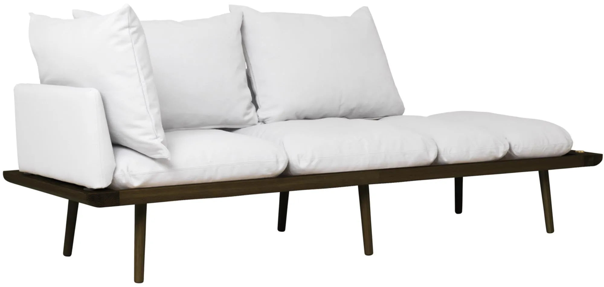 Lounge Around 3-Sitzer Sofa – modernes Design aus Eichenholz