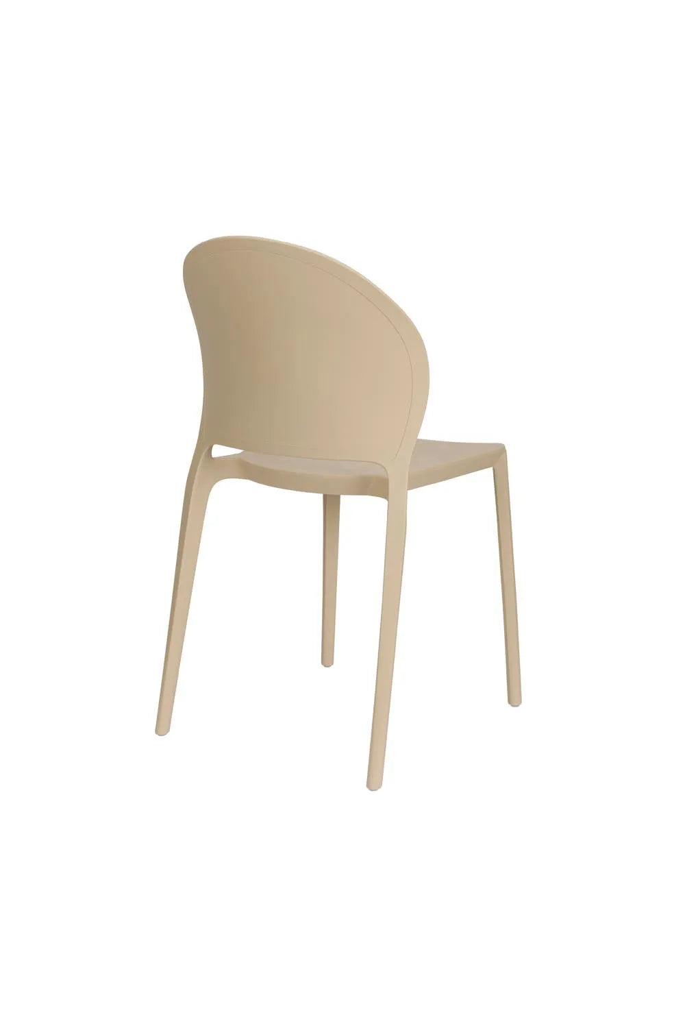 Eleganter Outdoor-Stuhl Sjoerd Beige für stilvolle Entspannung.