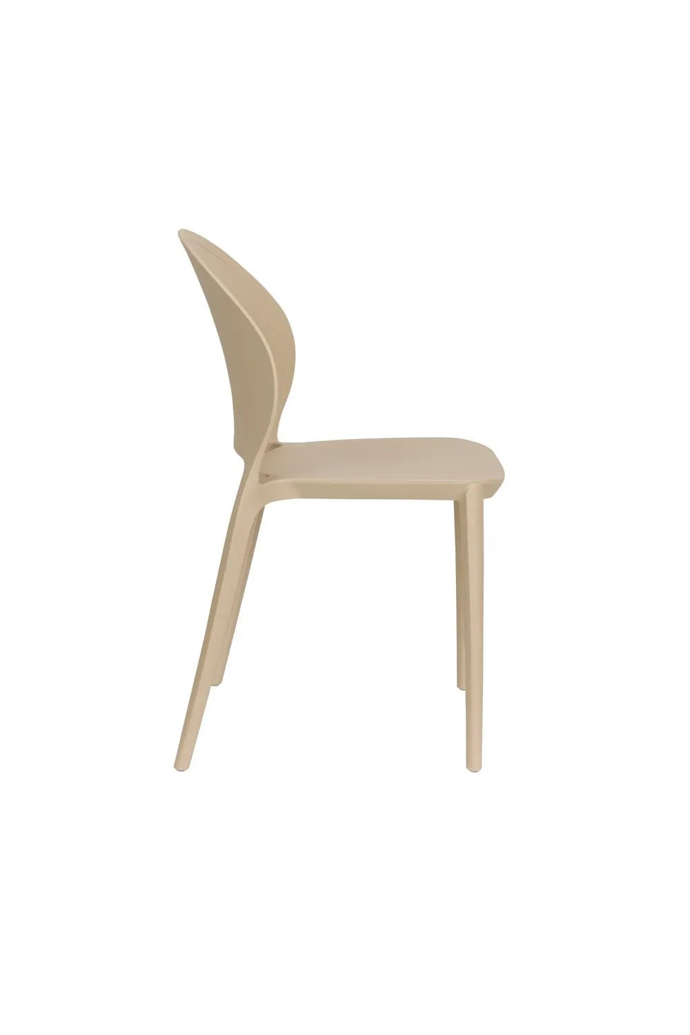 Outdoor-Stuhl Sjoerd Beige in Beige präsentiert im Onlineshop von KAQTU Design AG. Stuhl ist von White Label Living