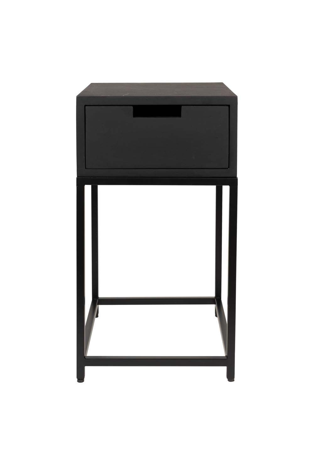 Parcq Beistelltisch/Nachttisch Schwarz in Black präsentiert im Onlineshop von KAQTU Design AG. Beistelltisch ist von White Label Living