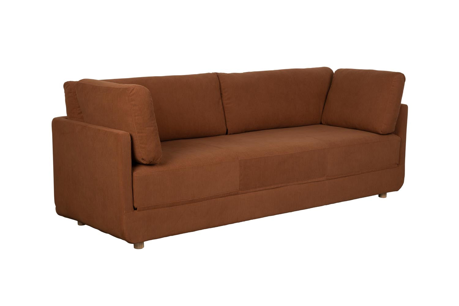 Norah Schlafsofa Braun in Brown präsentiert im Onlineshop von KAQTU Design AG. Tagesbett ist von White Label Living