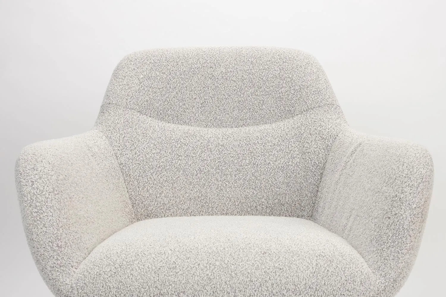 Dude Loungesessel Bouclé: Stilvoller Komfort von White Label Living.