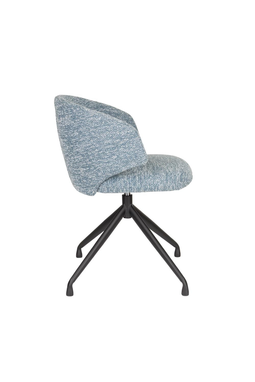 Stuhl Balado Blau in Blue präsentiert im Onlineshop von KAQTU Design AG. Schalenstuhl ist von White Label Living