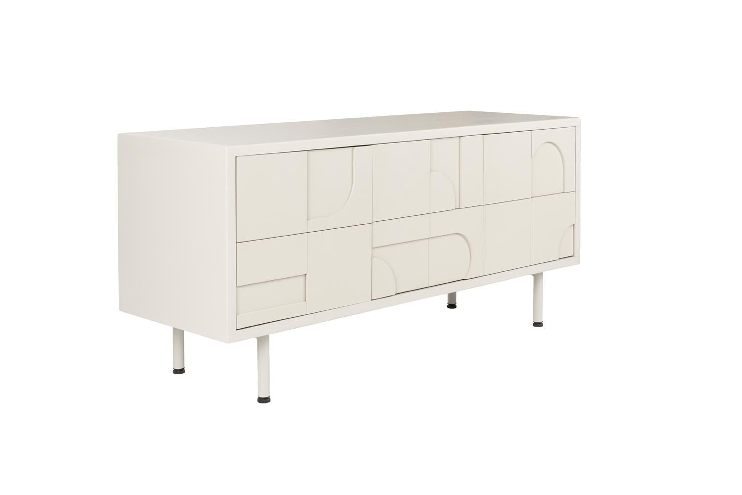 Sideboard Funk in Beige präsentiert im Onlineshop von KAQTU Design AG. Cabinet ist von White Label Living