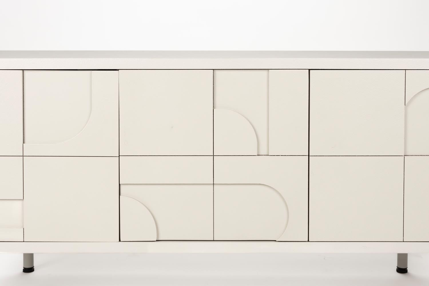 Sideboard Funk in Beige präsentiert im Onlineshop von KAQTU Design AG. Cabinet ist von White Label Living