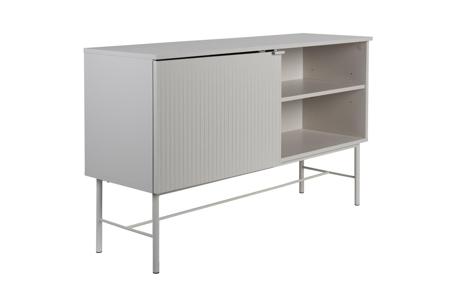 Sideboard Cayo High in White präsentiert im Onlineshop von KAQTU Design AG. High-Sideboard ist von White Label Living