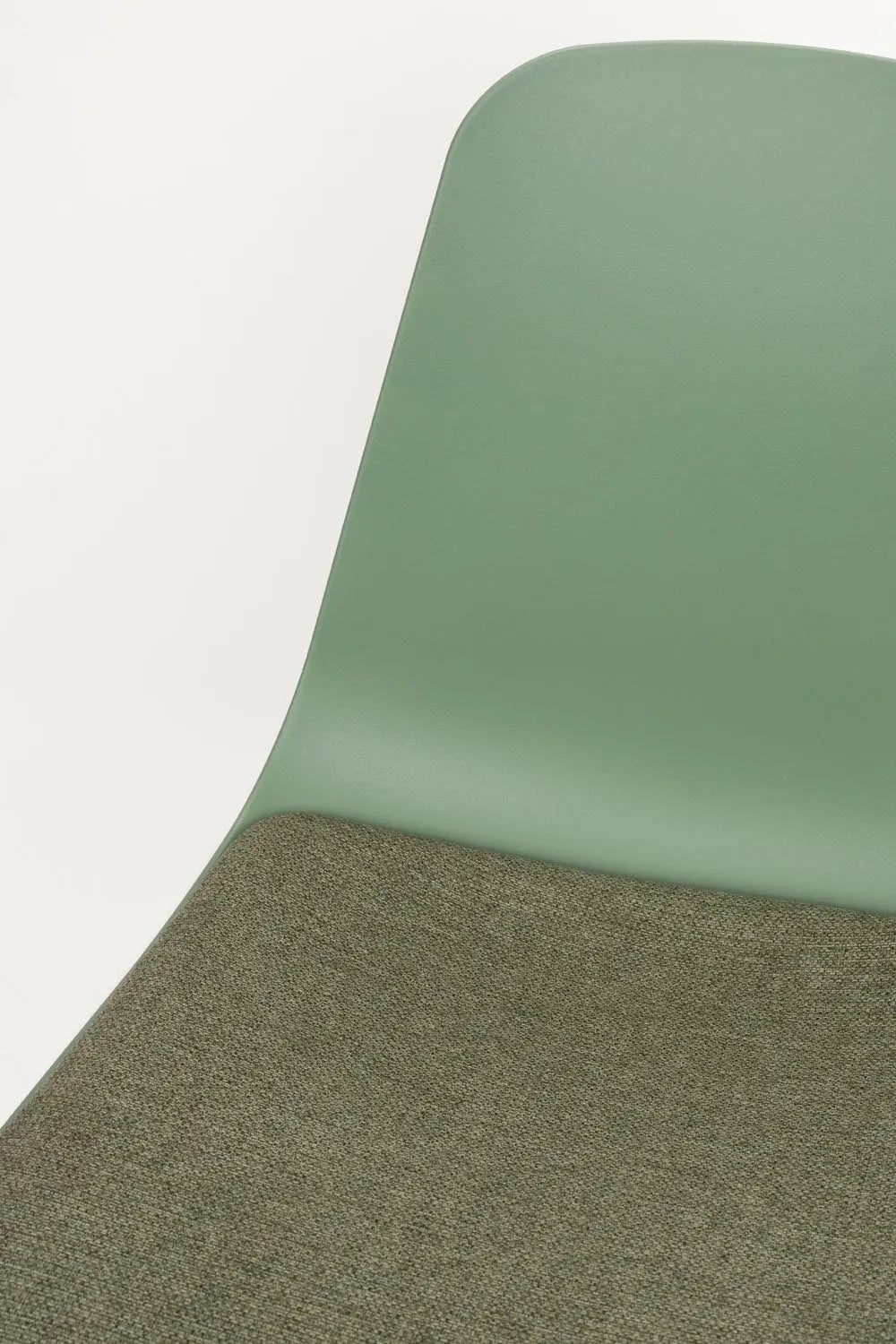 Stuhl Jeffrey Green in Green präsentiert im Onlineshop von KAQTU Design AG. Stuhl ist von White Label Living