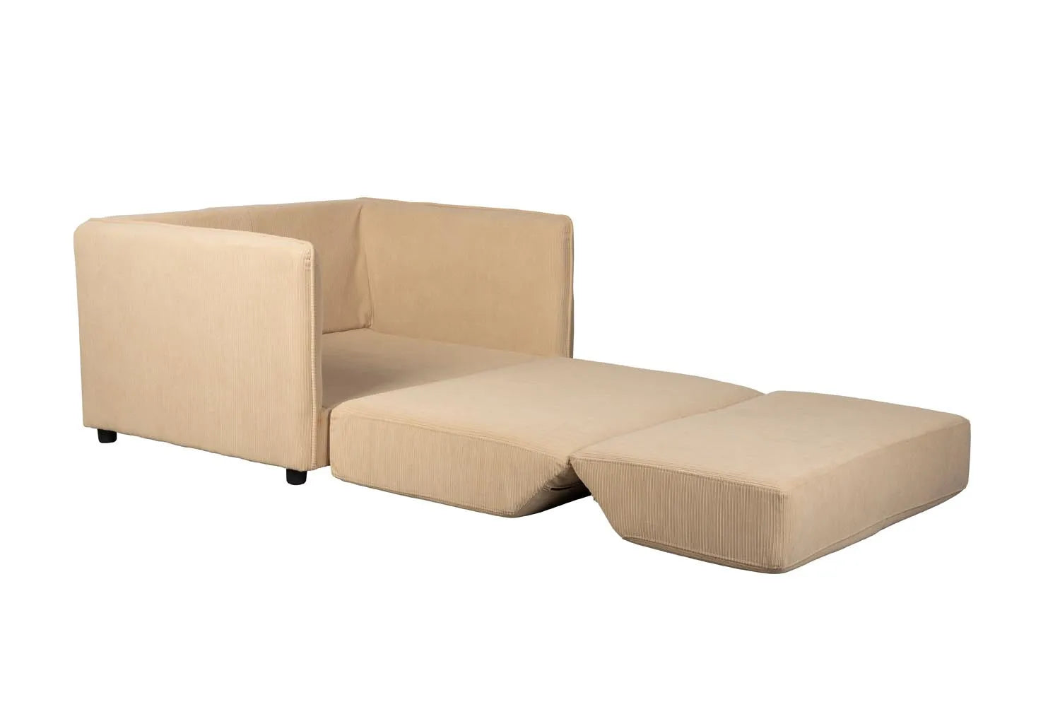 Jopie Loveseat Schlafsofa Beige: Funktionalität trifft auf modernes Design.