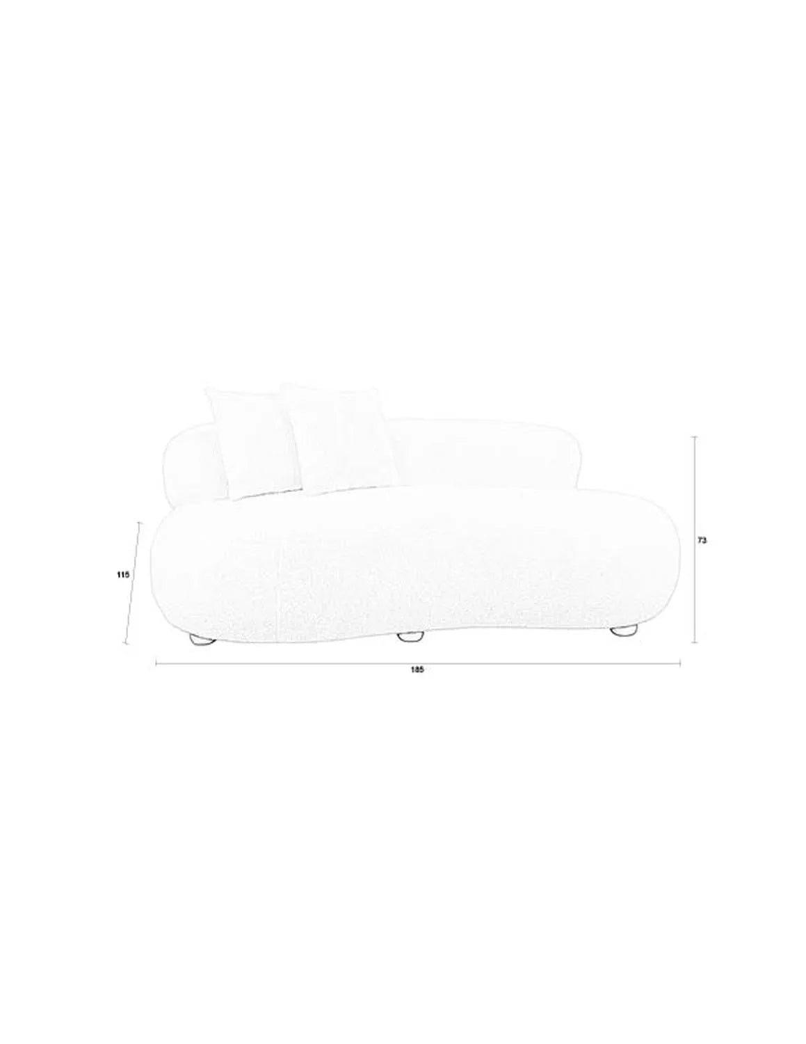 Sofa Noxx: Stilvolles Design für zeitlose Wohnkultur von White Label.