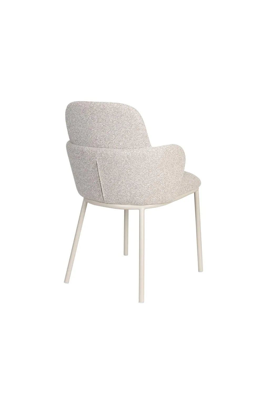 Sessel Jerrico Hellbeige in Beige präsentiert im Onlineshop von KAQTU Design AG. Stuhl ist von White Label Living