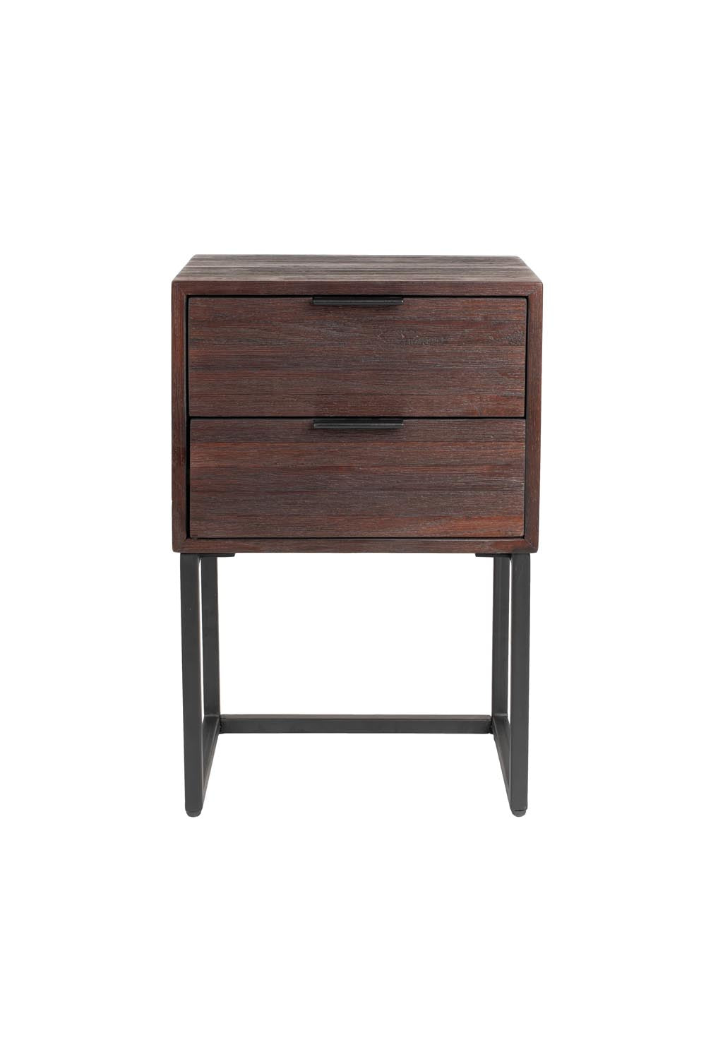 Webster Beistelltisch/Nachttisch in Brown präsentiert im Onlineshop von KAQTU Design AG. Beistelltisch ist von White Label Living