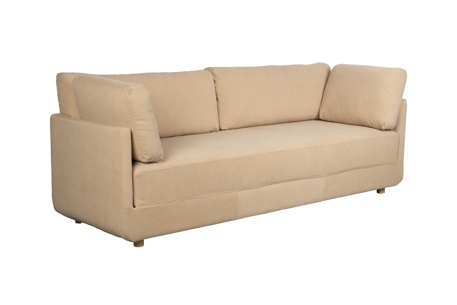 Norah Sofabed Beige in Beige präsentiert im Onlineshop von KAQTU Design AG. Tagesbett ist von White Label Living