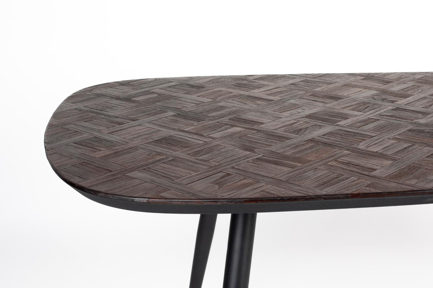 Webster Esstisch rechteckig in Brown präsentiert im Onlineshop von KAQTU Design AG. Esstisch ist von White Label Living