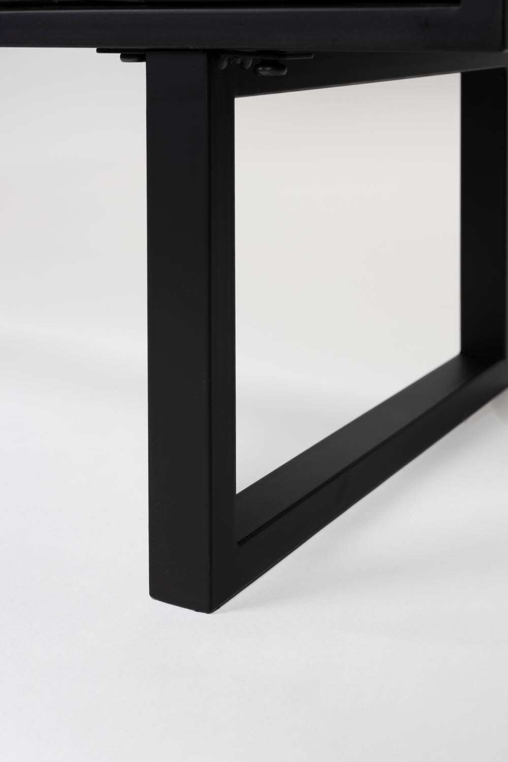 Sideboard Linc Hoch in Black präsentiert im Onlineshop von KAQTU Design AG. High-Sideboard ist von White Label Living