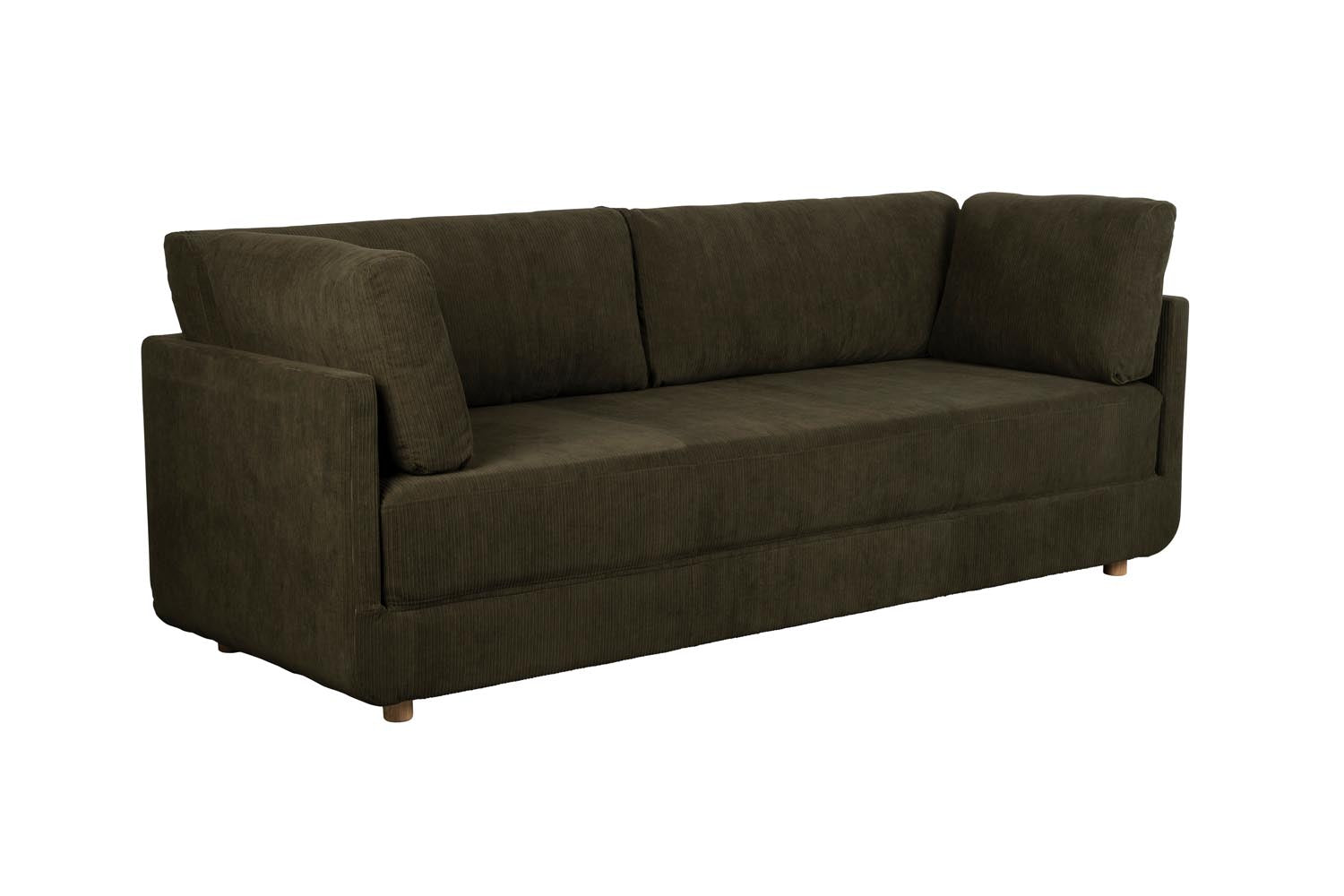 Norah Schlafsofa Grün in Green präsentiert im Onlineshop von KAQTU Design AG. Tagesbett ist von White Label Living