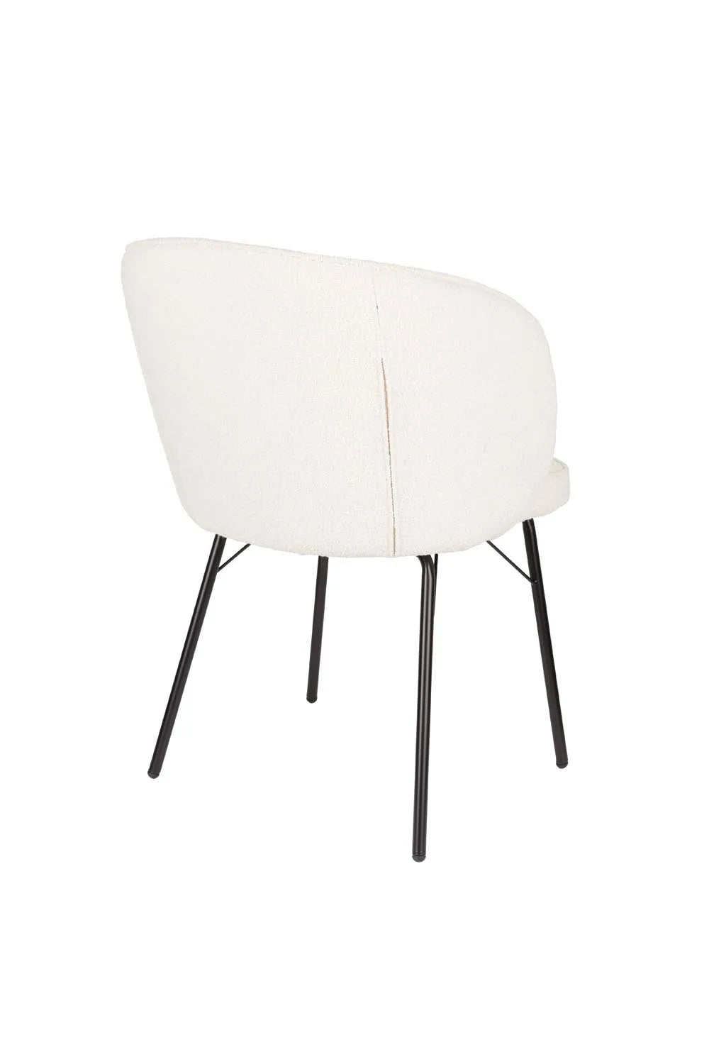 Stuhl Joa Weiß in White präsentiert im Onlineshop von KAQTU Design AG. Schalenstuhl ist von White Label Living