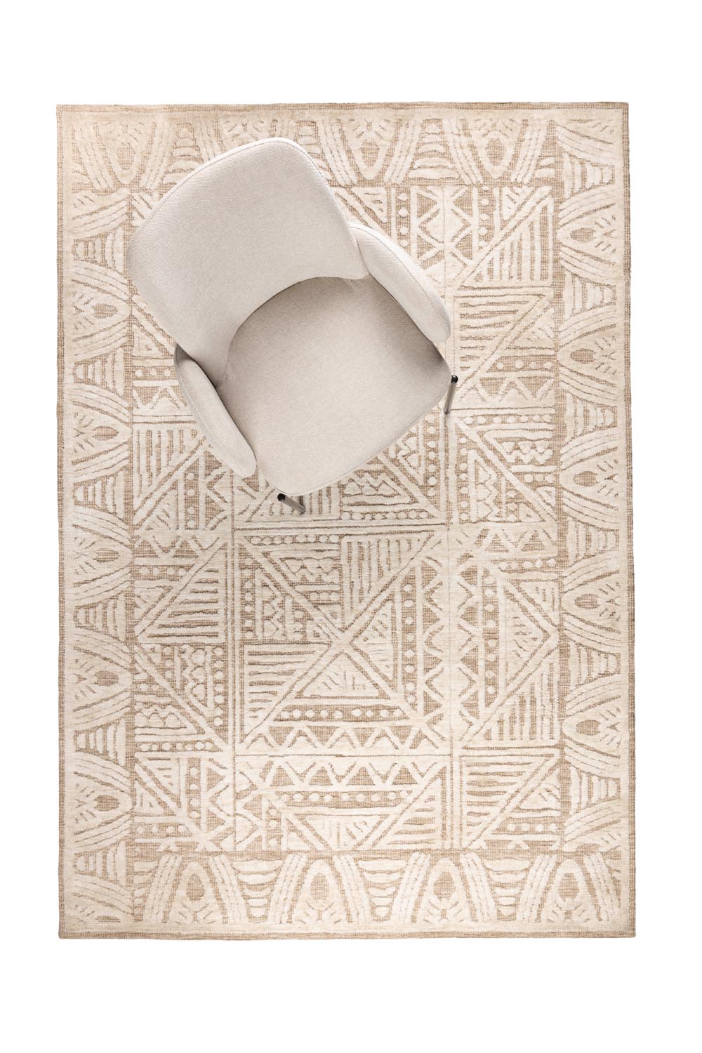 Teppich Cuzco 160x230 in Beige präsentiert im Onlineshop von KAQTU Design AG. Teppich ist von White Label Living