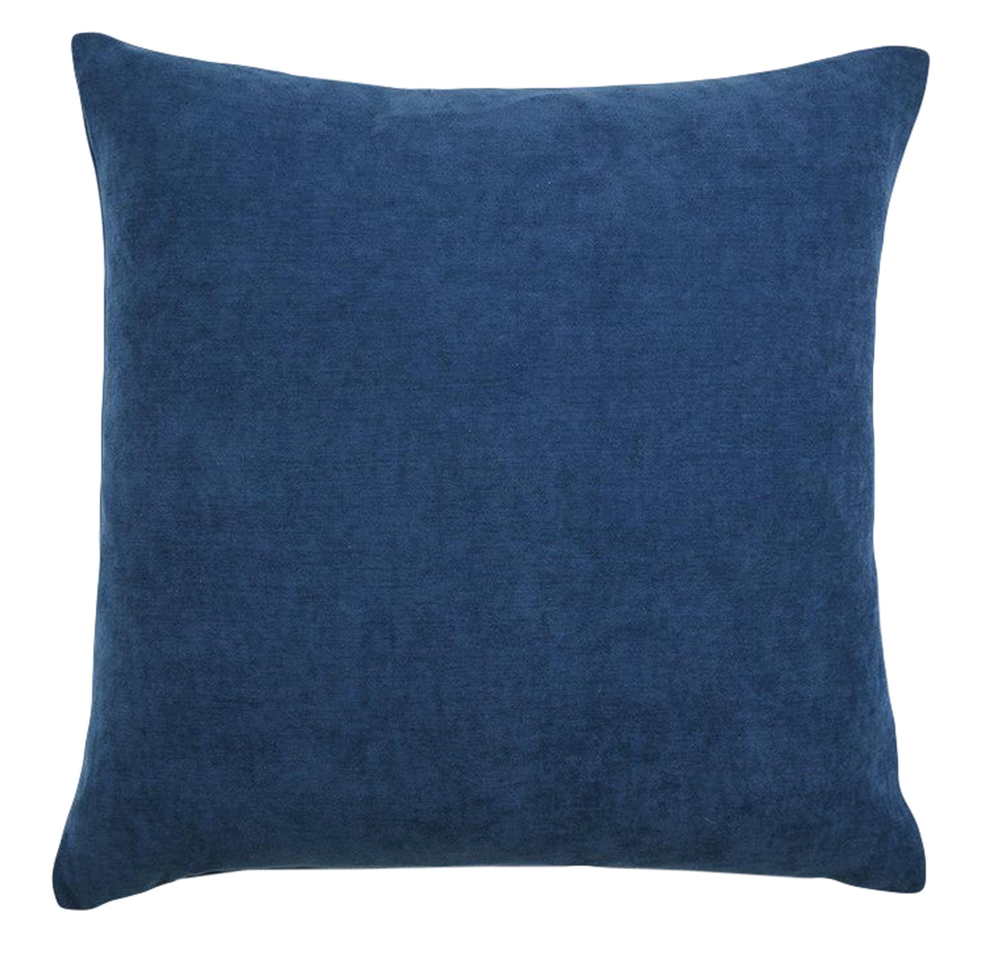 Samt Kissenbezug Matt in Blau präsentiert im Onlineshop von KAQTU Design AG. Kissenbezug ist von ZigZagZurich