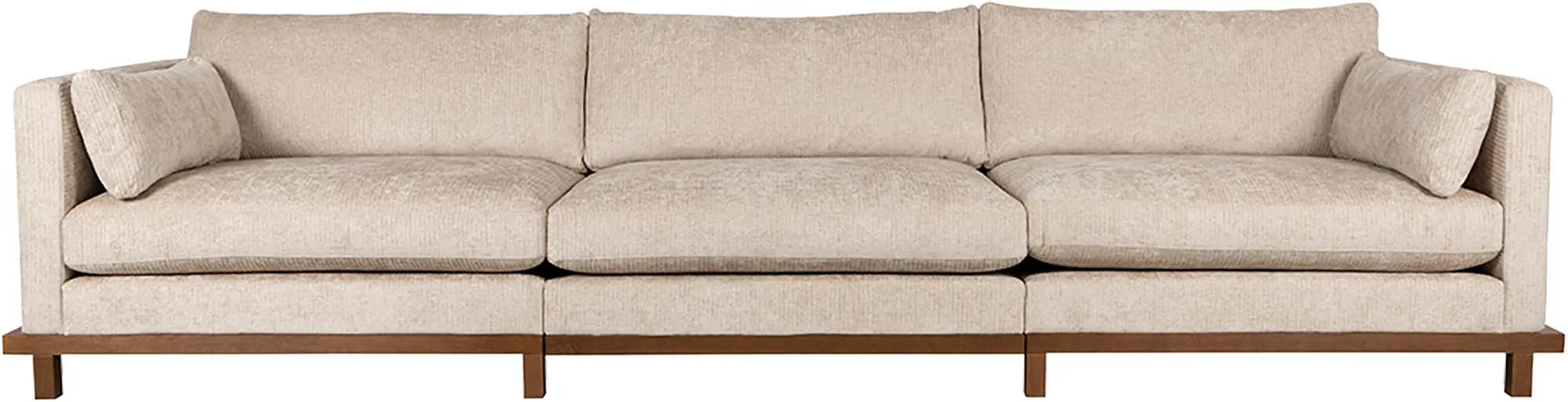 Elegantes 4.5-Sitzer Sofa Blossom von Zuiver: Komfort, Stil und Langlebigkeit für moderne Wohnräume.