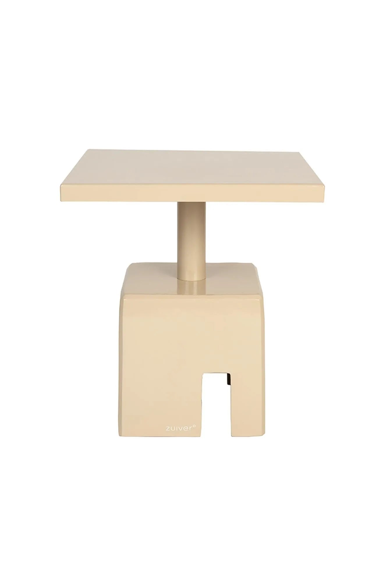 Beistelltisch Chubby  in Beige präsentiert im Onlineshop von KAQTU Design AG. Beistelltisch ist von Zuiver