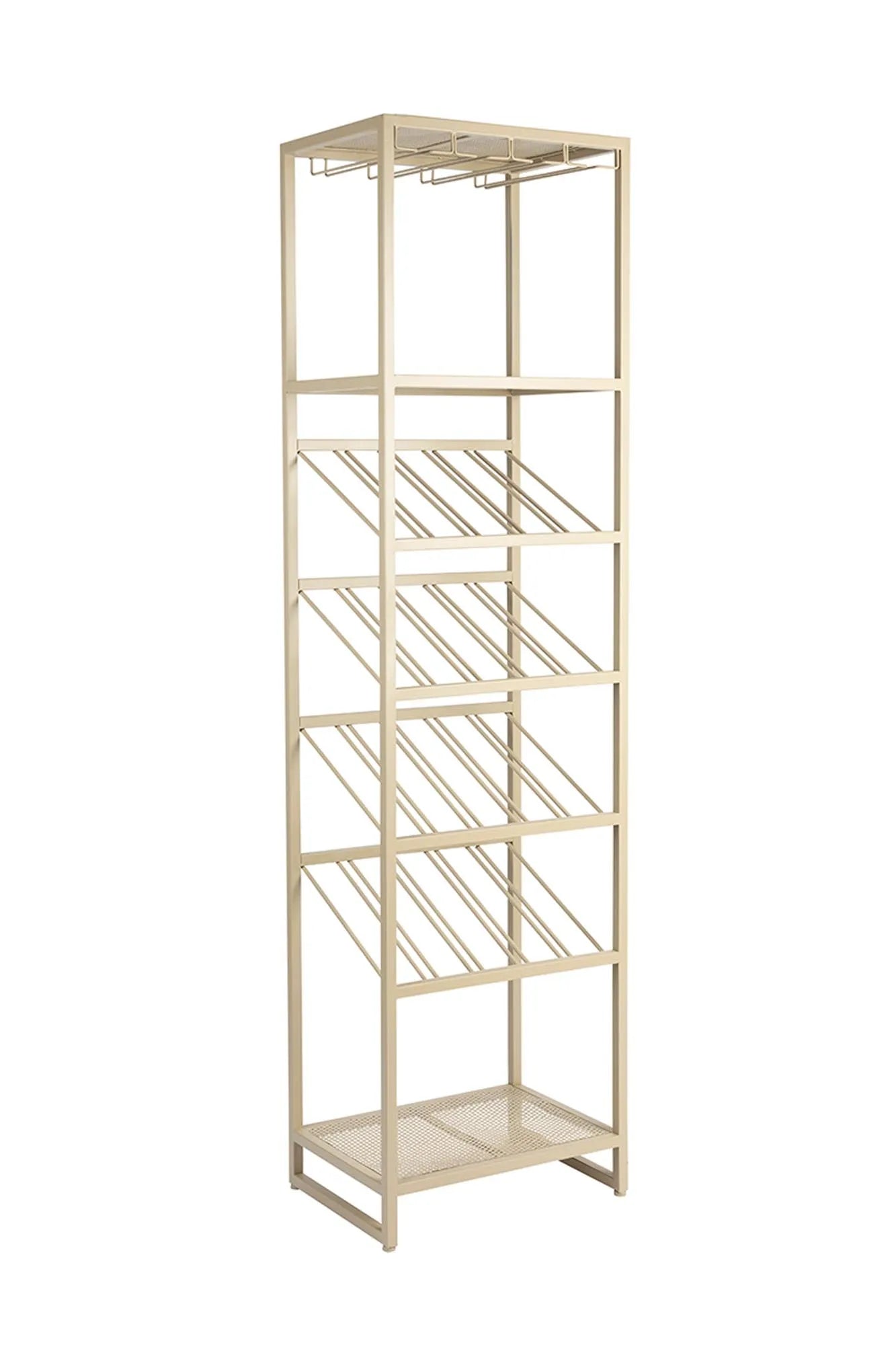 Wine Shelf Cantor S  in Beige präsentiert im Onlineshop von KAQTU Design AG. Weinregal ist von Zuiver