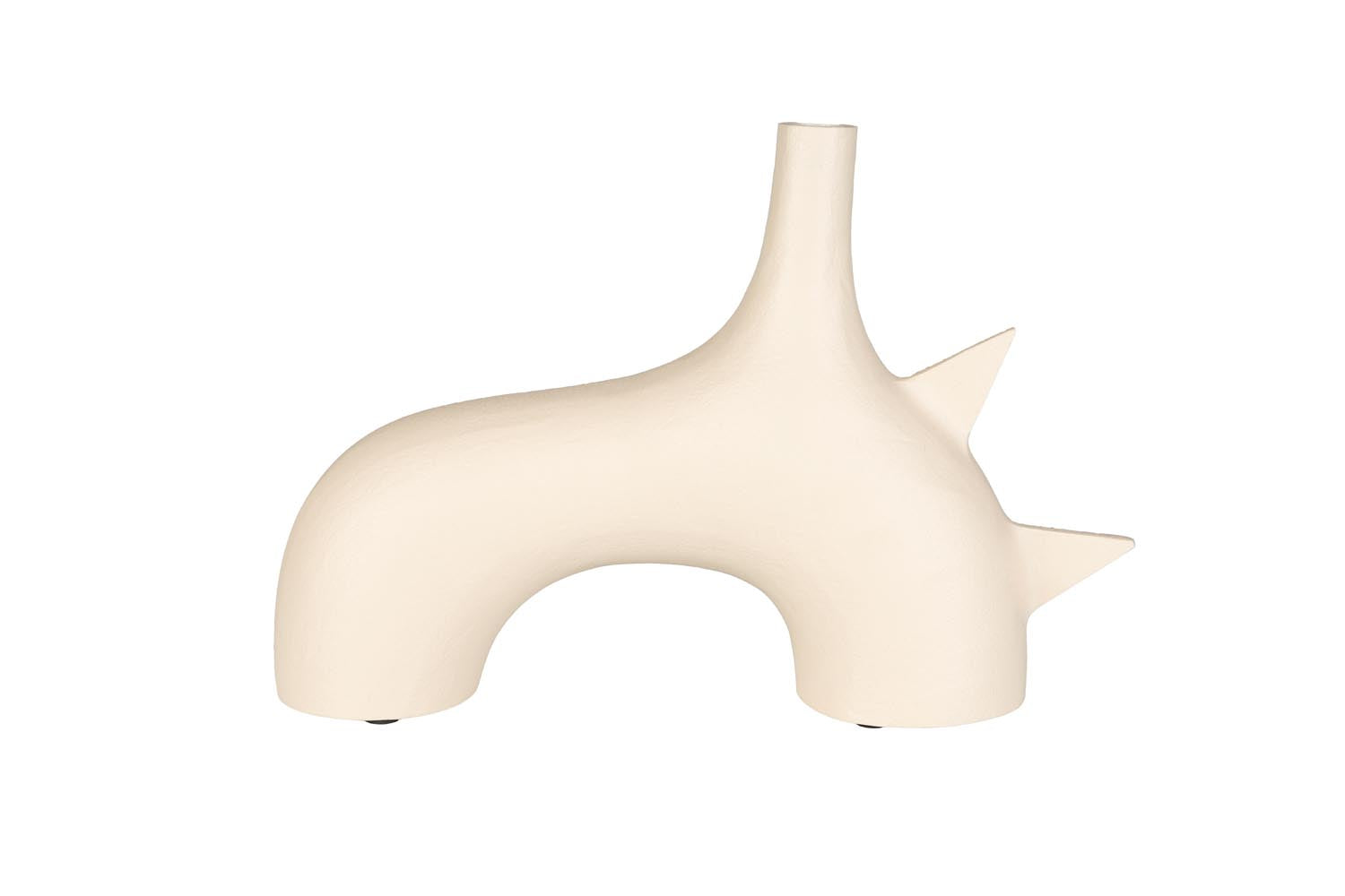 Sting Vase in Beige präsentiert im Onlineshop von KAQTU Design AG. Vase ist von Zuiver