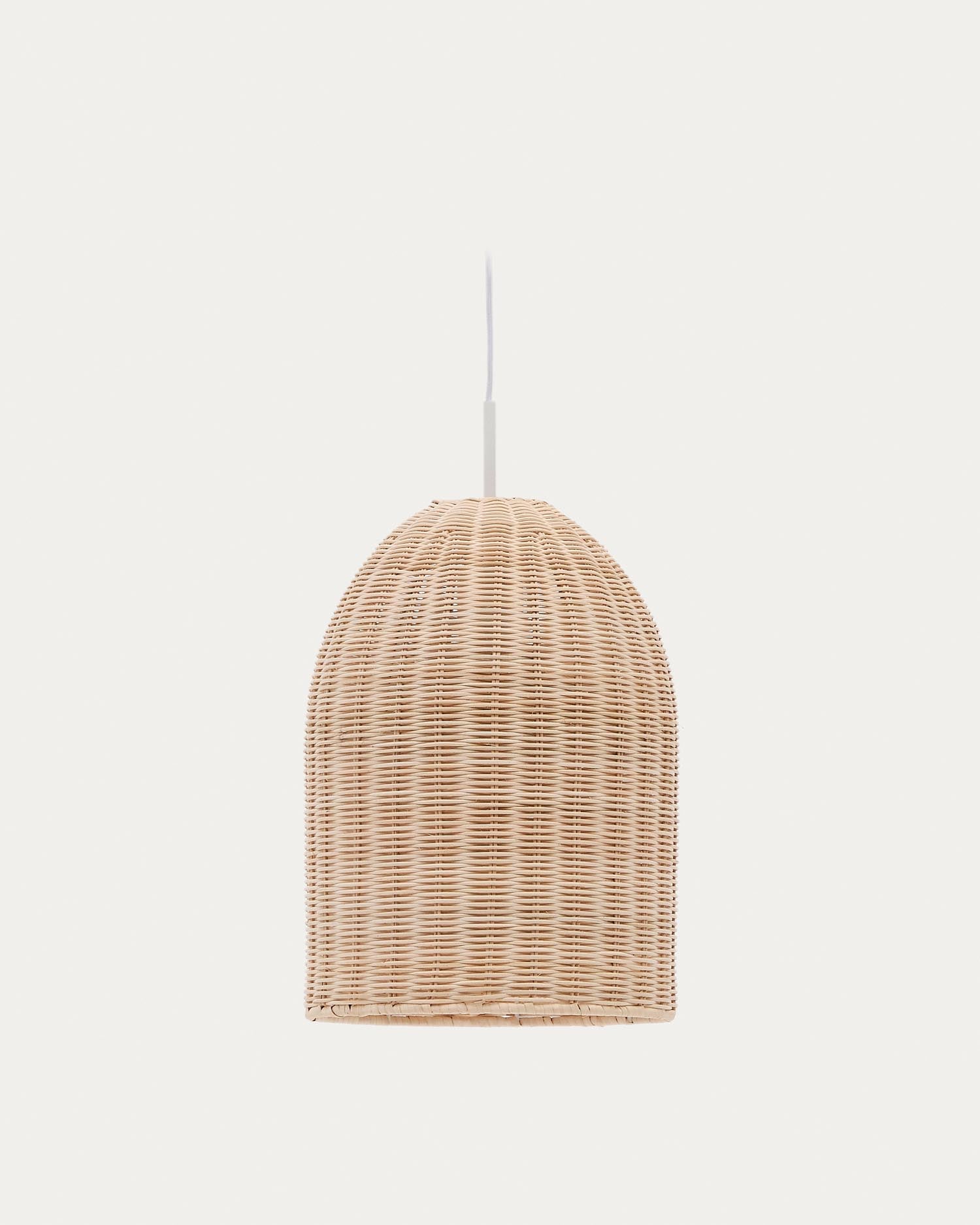 Lampenschirm für Deckenleuchte Druciana aus Rattan mit natürlichem Finish Ø 25 cm in Natur präsentiert im Onlineshop von KAQTU Design AG. Lampenschirm ist von Kave Home