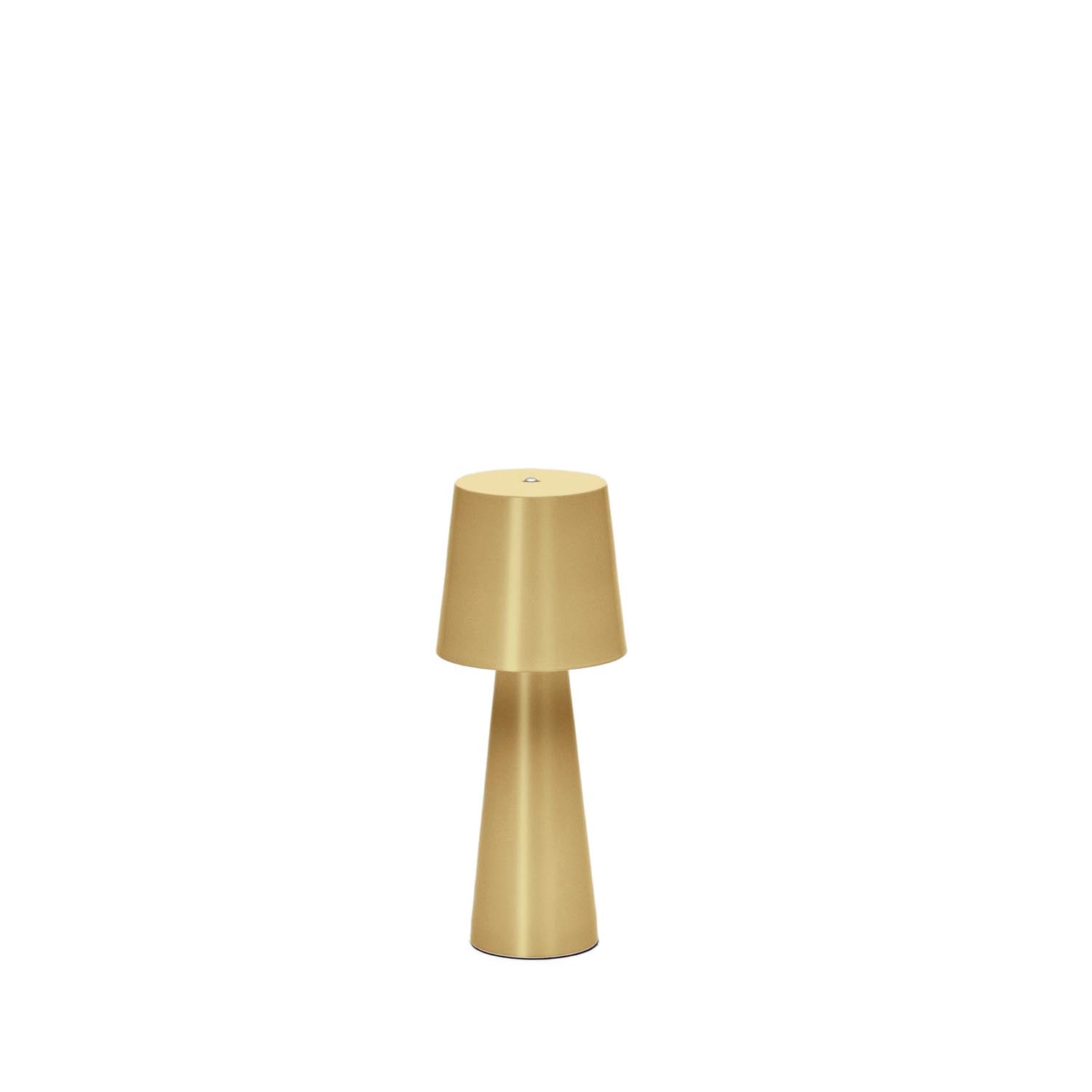 Arenys Tischlampe klein aus Metall mit goldener Lackierung in Gold präsentiert im Onlineshop von KAQTU Design AG. Tischleuchte ist von Kave Home