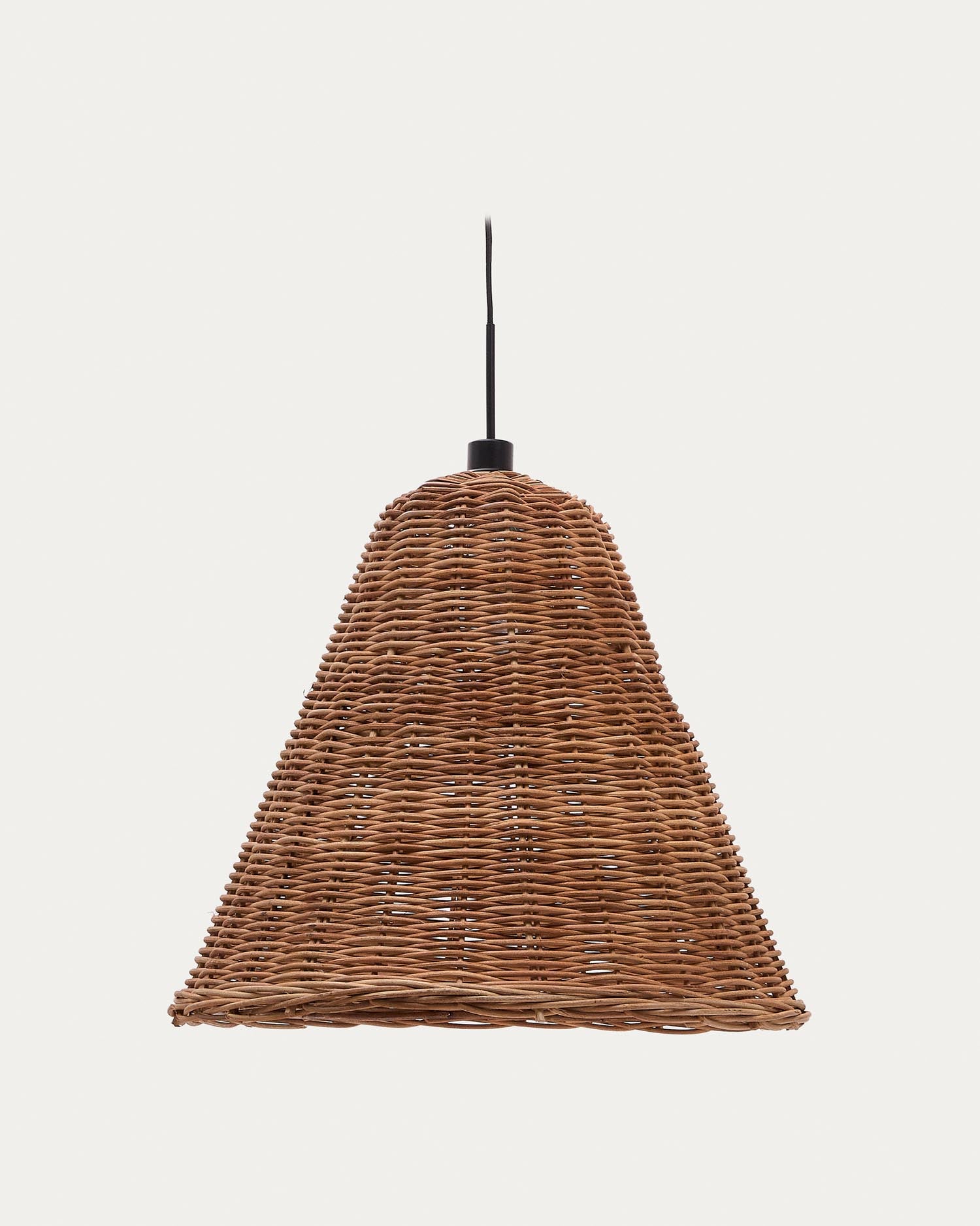 Calvia Schirm für Deckenlampe aus Rattan mit naturfarbenem Finish Ø 60 cm in Braun präsentiert im Onlineshop von KAQTU Design AG. Lampenschirm ist von Kave Home