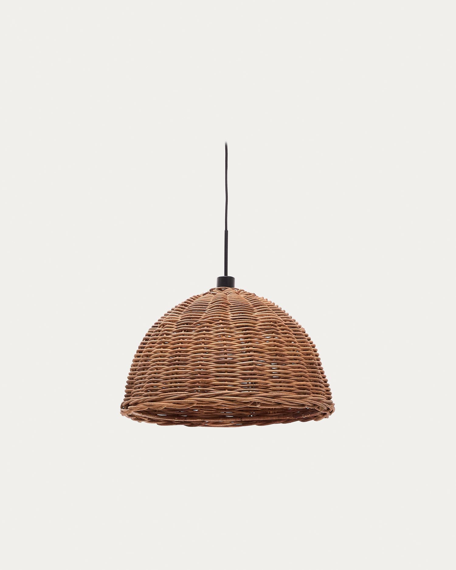 Jornets Schirm für Deckenlampe aus Rattan mit naturfarbenem Finish Ø 50 cm in Braun präsentiert im Onlineshop von KAQTU Design AG. Lampenschirm ist von Kave Home